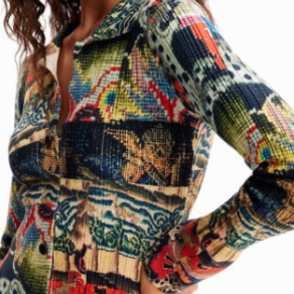 Desigual M. Christian Lacroix tapestry midi dress - Picture 2 of 4